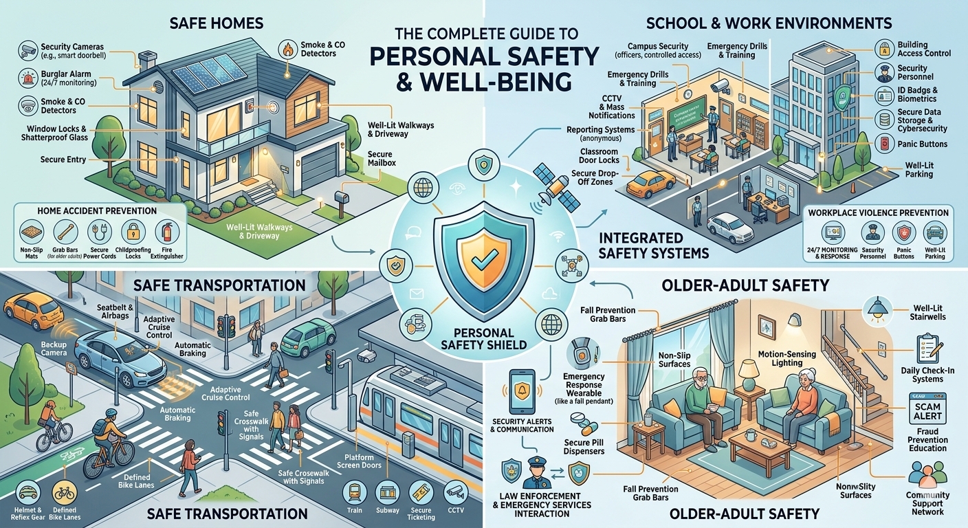 Personal safety and safe environments