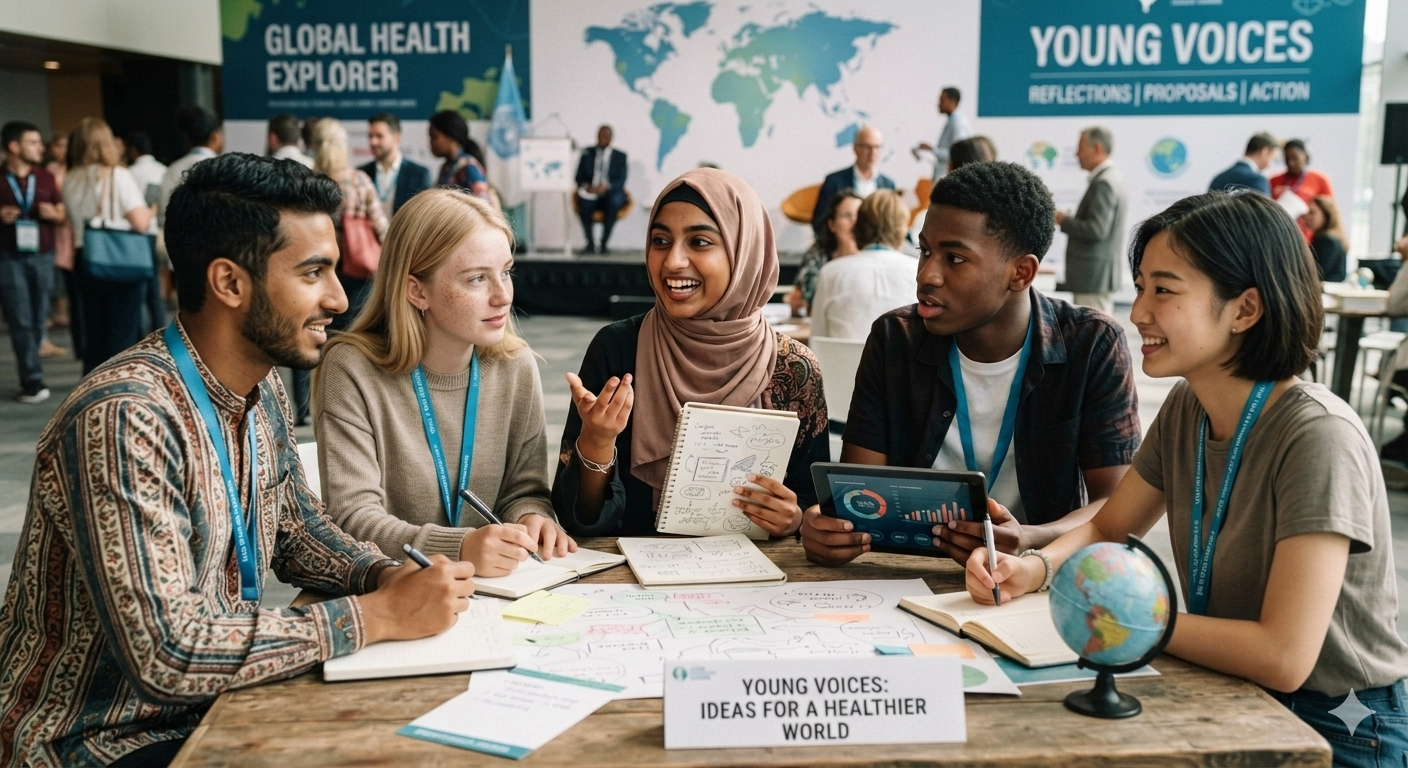Young people sharing their voices